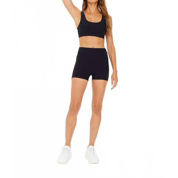NEW THE UPSIDE peached harley sports bra in black